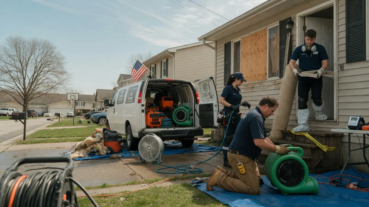 Water Damage Restoration in Wapiti, WY near me